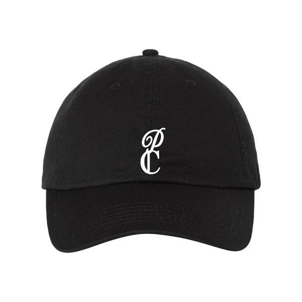 P & C Black  Valucap Adult Bio-Washed Classic Dad Hat