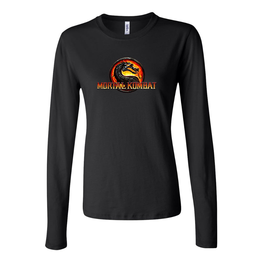 Women's Mortal Kombat Game Long Sleeve T-Shirt