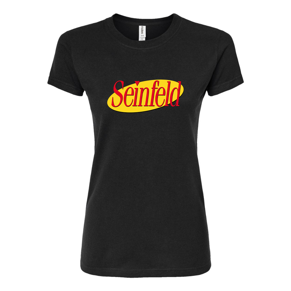 Women's Seinfeld Sitcom Show Round Neck T-Shirt