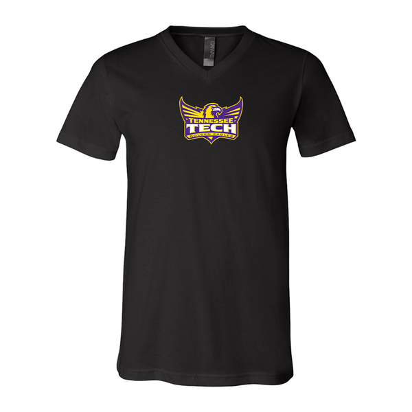 Tennessee Tech Golden Eagles BELLA  CANVAS - Jersey V-Neck T-Shirt