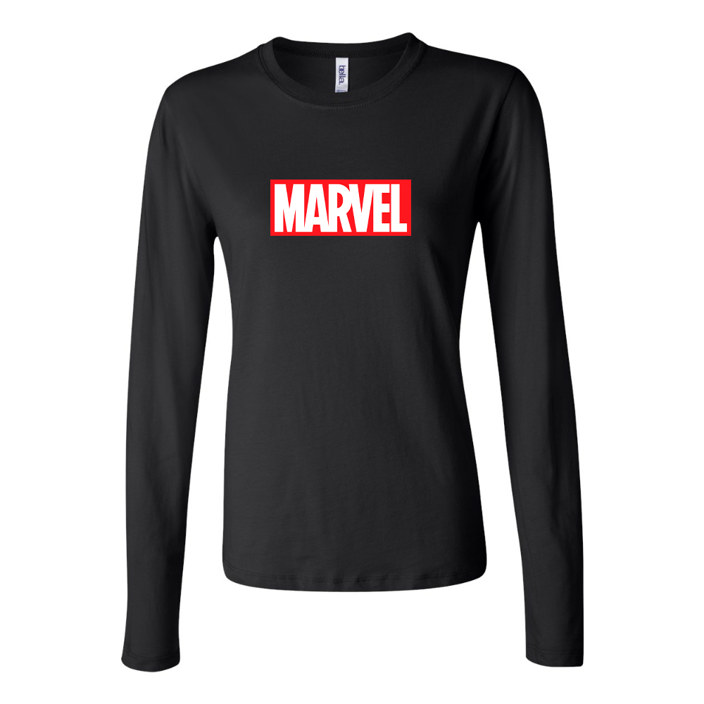 Women's Marvel Comics Superhero Long Sleeve T-Shirt
