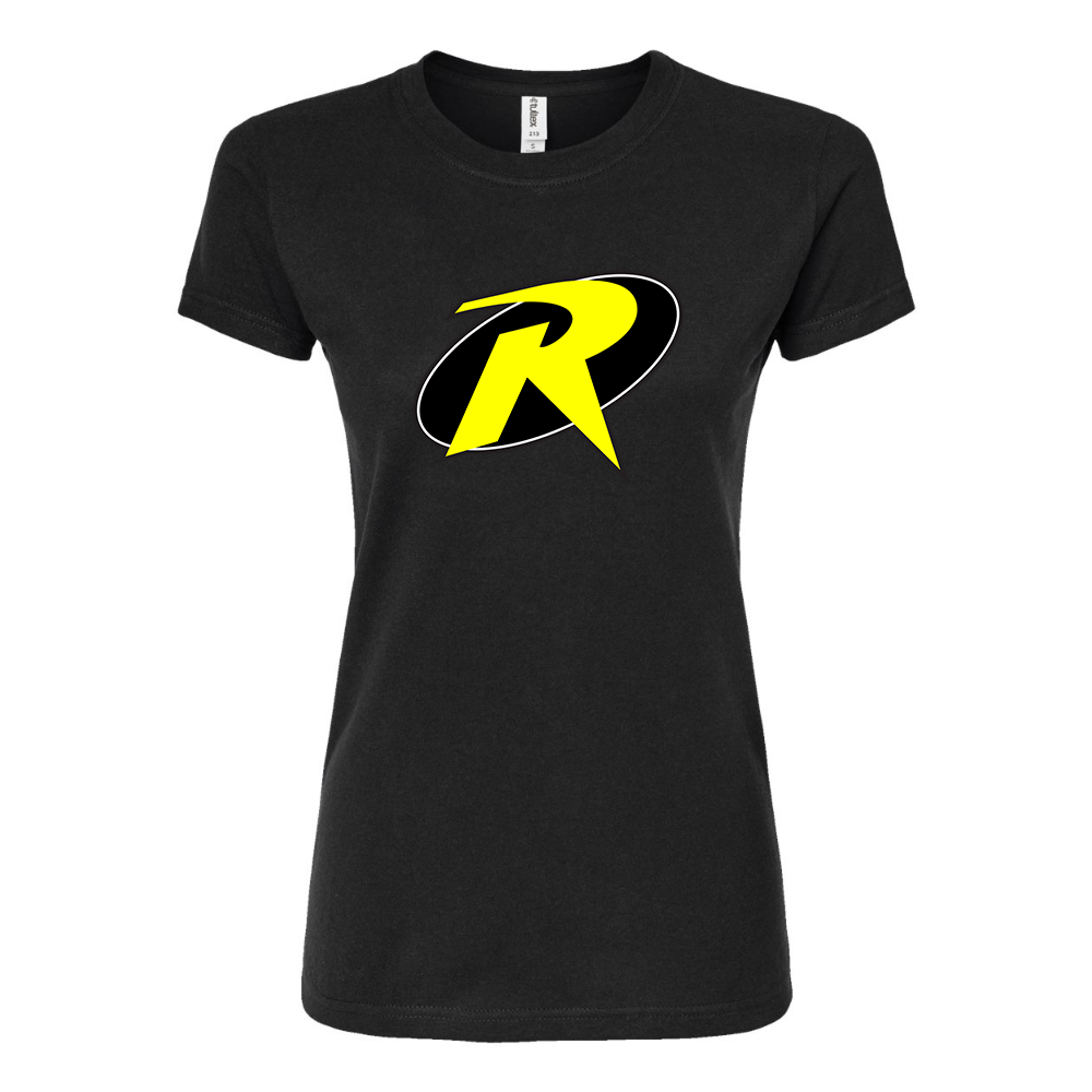 Women's Robin DC Comics Superhero Round Neck T-Shirt