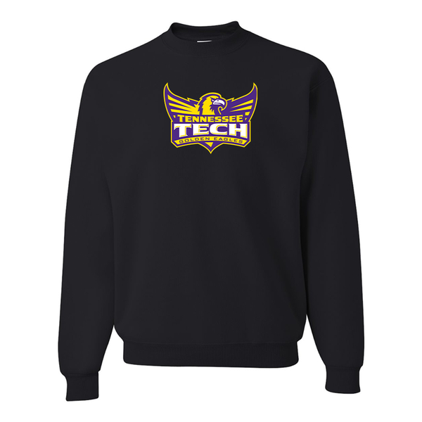 Men's Tennessee Tech Golden Eagles  JERZEES NuBlend Crewneck Sweatshirt