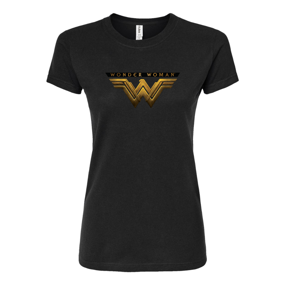 Women's Wonder Woman DC Superhero Round Neck T-Shirt