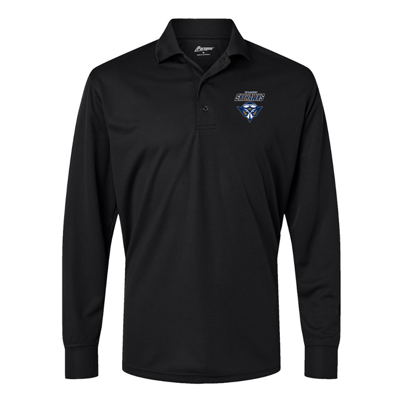 Men's  Tennessee Martin Skyhawks Paragon Prescott Long Sleeve Polo