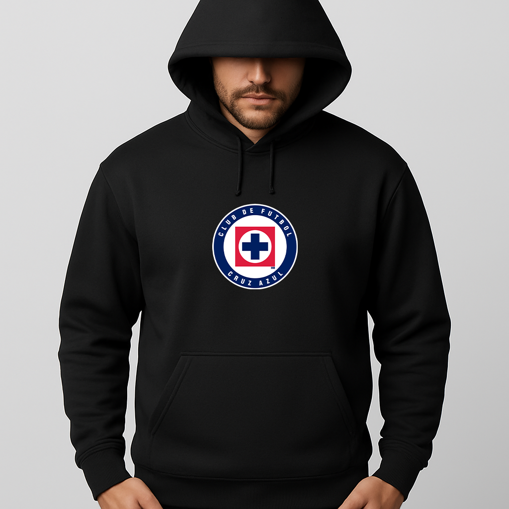 Men's Cruz Azul Football Club Pullover Hoodie