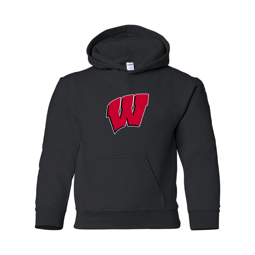 Youth Wisconsin Badgers Pullover Hoodie