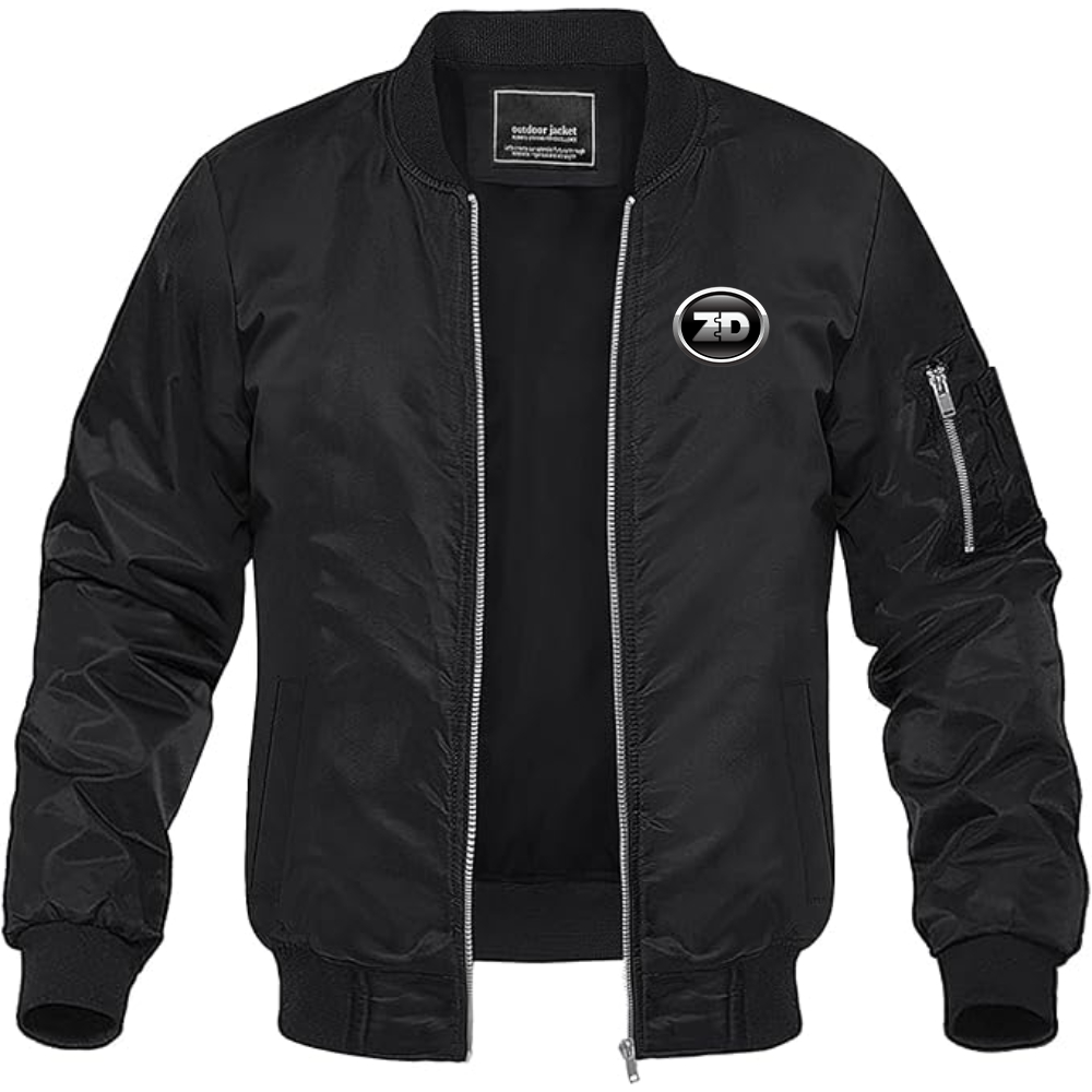 Men's Zhidou Logo Lightweight Bomber Jacket