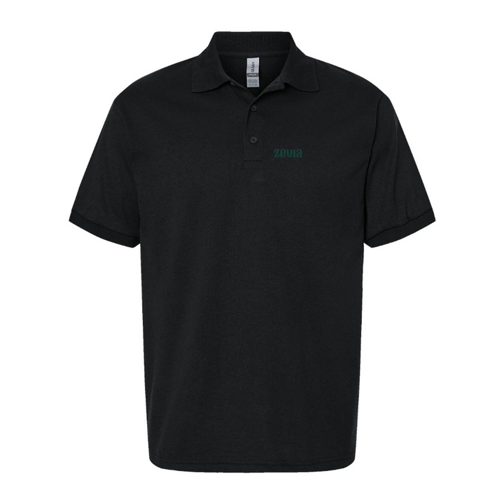 Men's Zevia Logo Dry Blend Polo - Black
