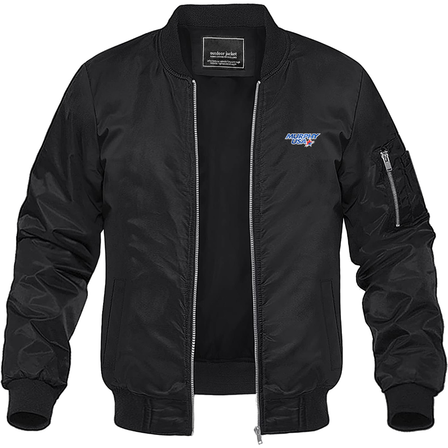Men's Murphy USA Logo Lightweight Bomber Jacket