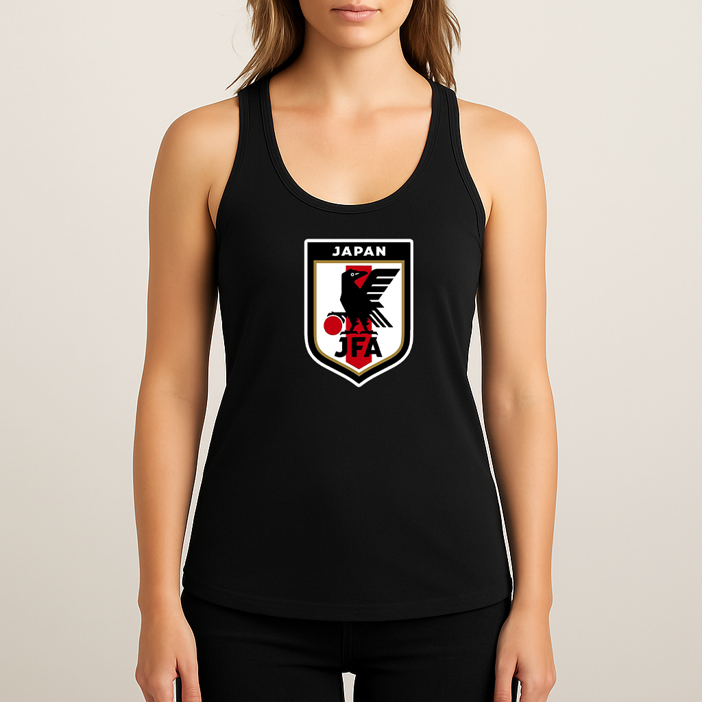 Women's Japan National Soccer Team Racerback Tank Top