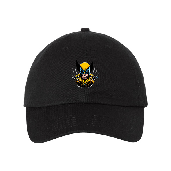 Wolverine 2025 Art   Valucap Adult Bio-Washed Classic Dad Hat