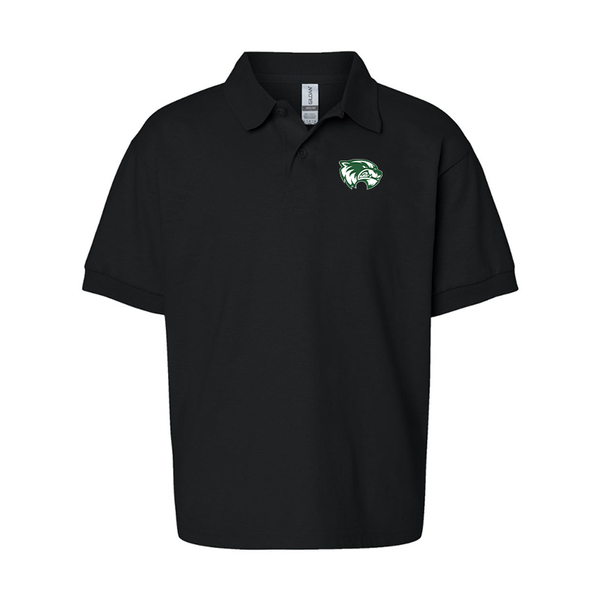 Youth Utah Valley Wolverines Gildan Dry Blend Jersey Polo