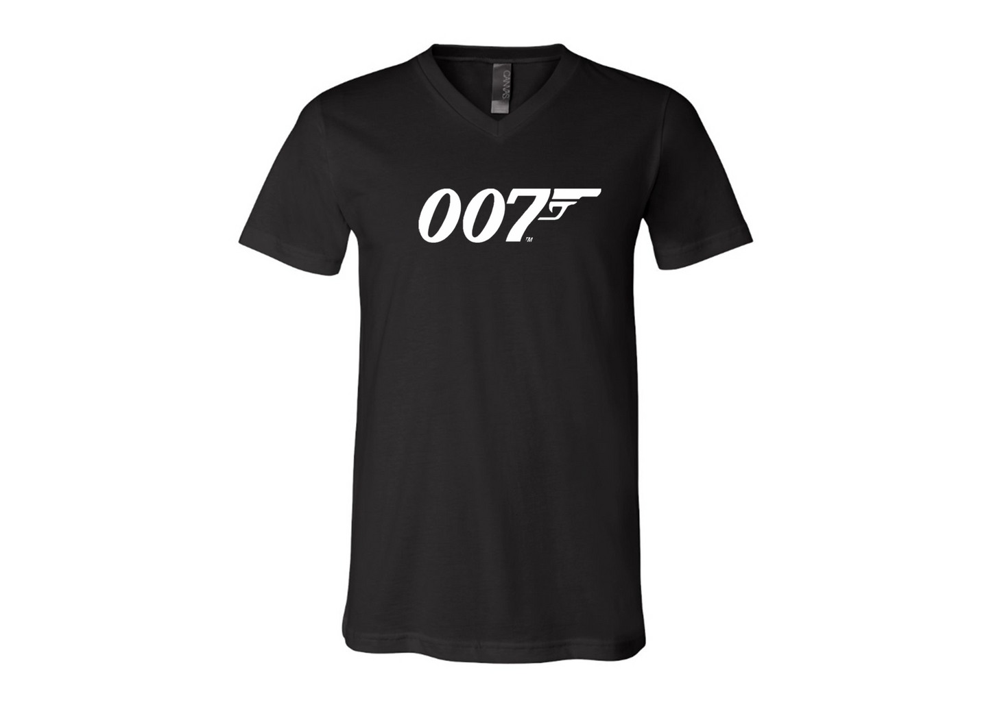 007 James Bond Movie - BELLA + CANVAS - Jersey V-Neck Tee - 3005