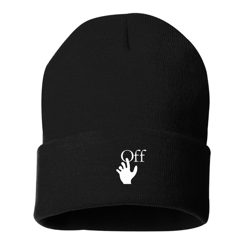 Off-White Hand Logo Beanie Hat