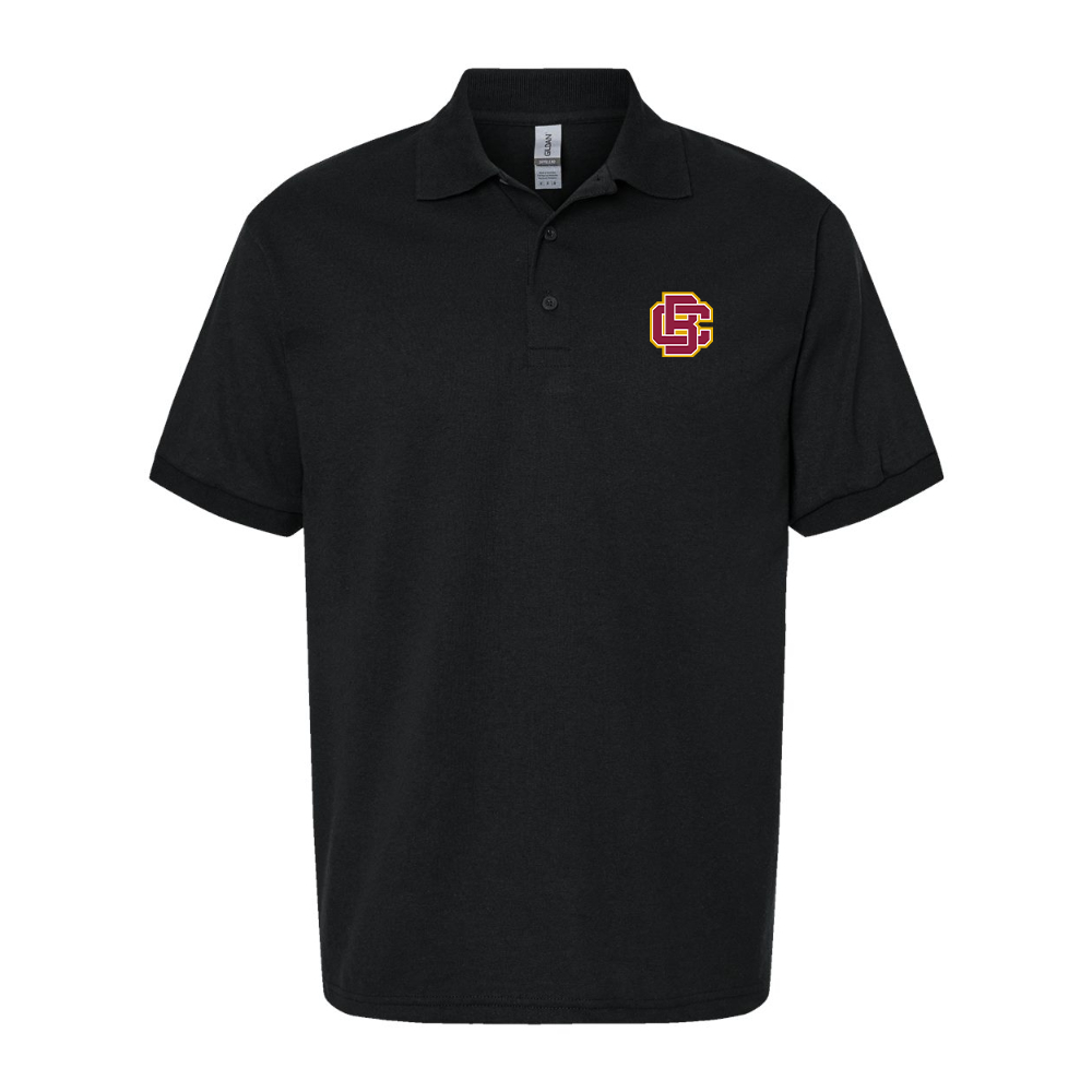 Men's Bethune Cookman Wildcats Dry Blend Jersey Polo - Black