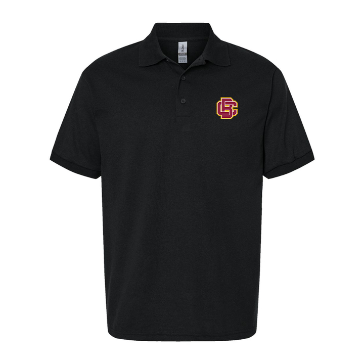 Men's Bethune Cookman Wildcats Dry Blend Jersey Polo - Black