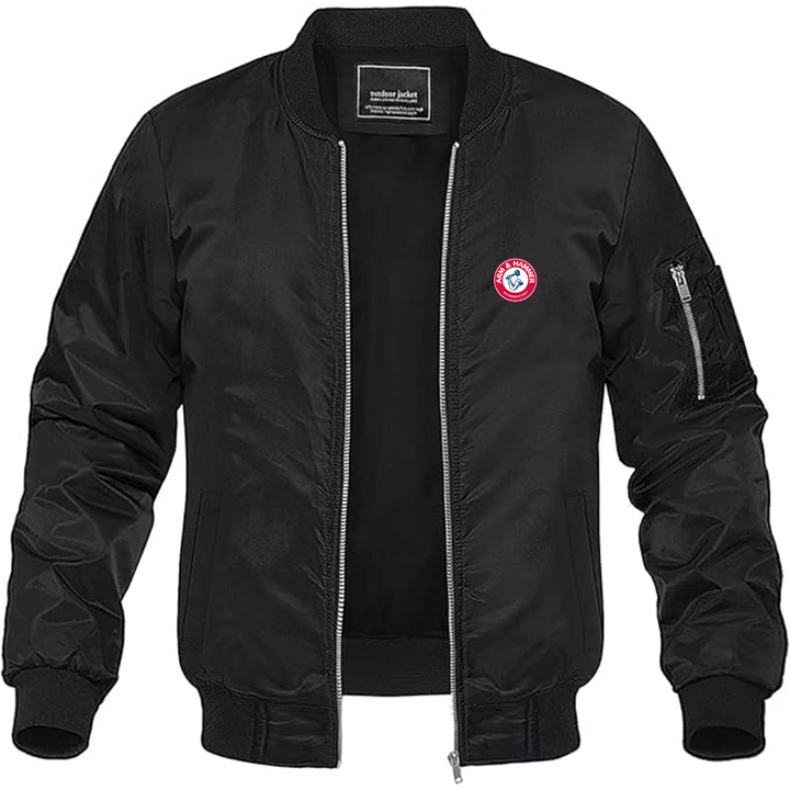 Men's Arm Hammer Logo Lightweight Bomber Jacket