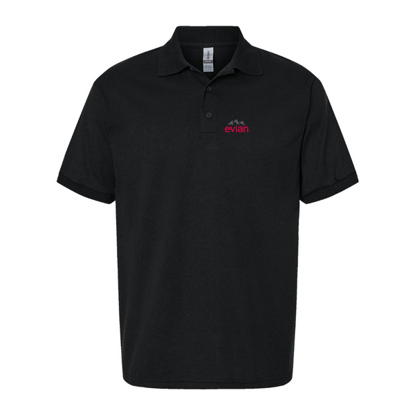 Men's Evian Logo Dry Blend Polo
