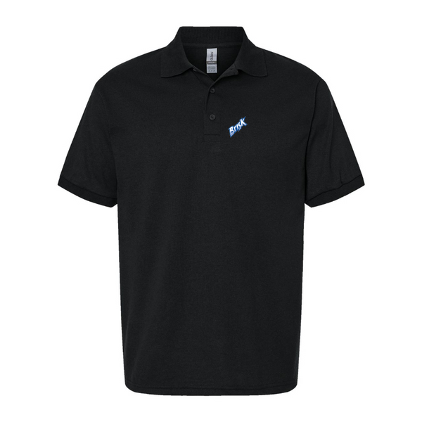 Men's Brisk Logo Dry Blend Polo