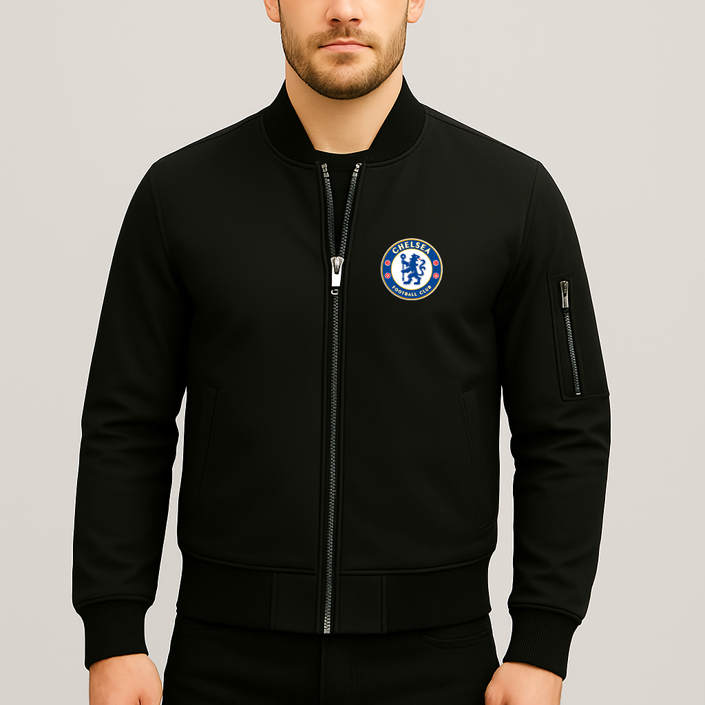 Men's Chelsea Soccer Lightweight Bomber Jacket