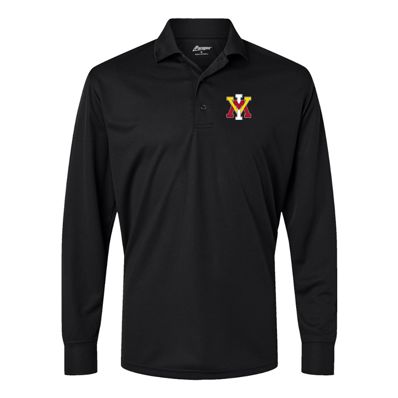 Men's VMI Keydets Paragon Prescott Long Sleeve Polo