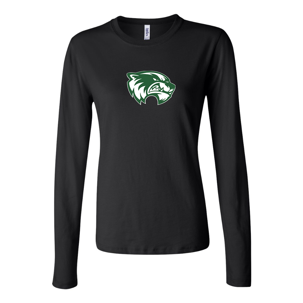 BELLA CANVAS Women’s Utah Valley Wolverines Jersey Long Sleeve Tee