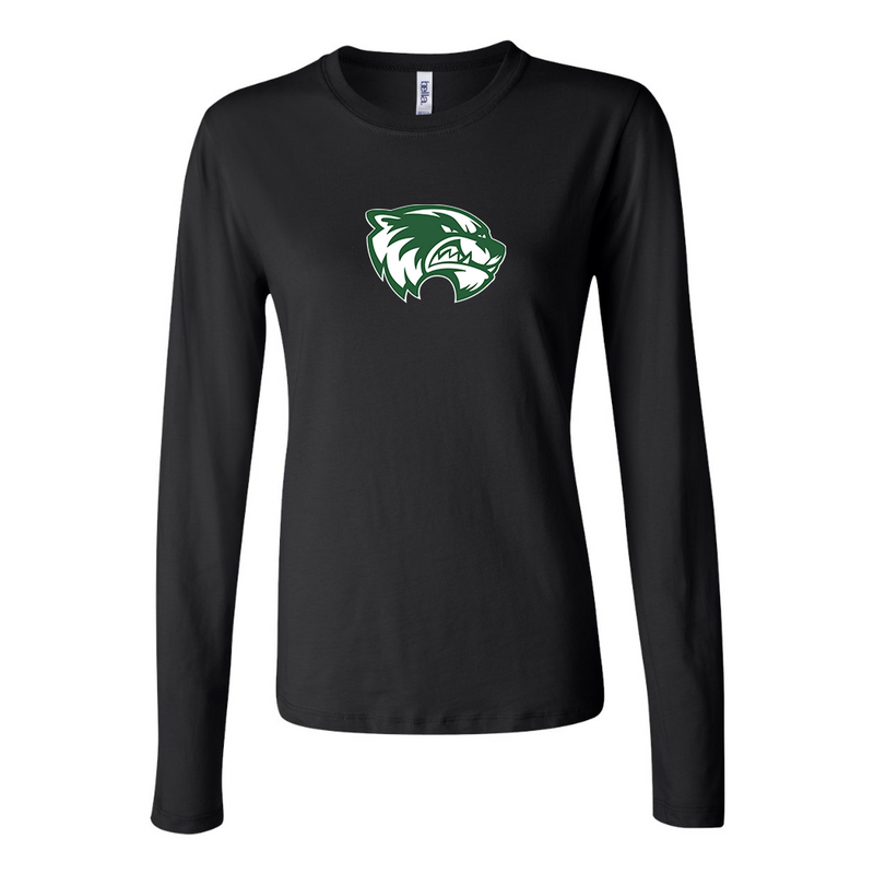 BELLA CANVAS Women’s Utah Valley Wolverines Jersey Long Sleeve Tee