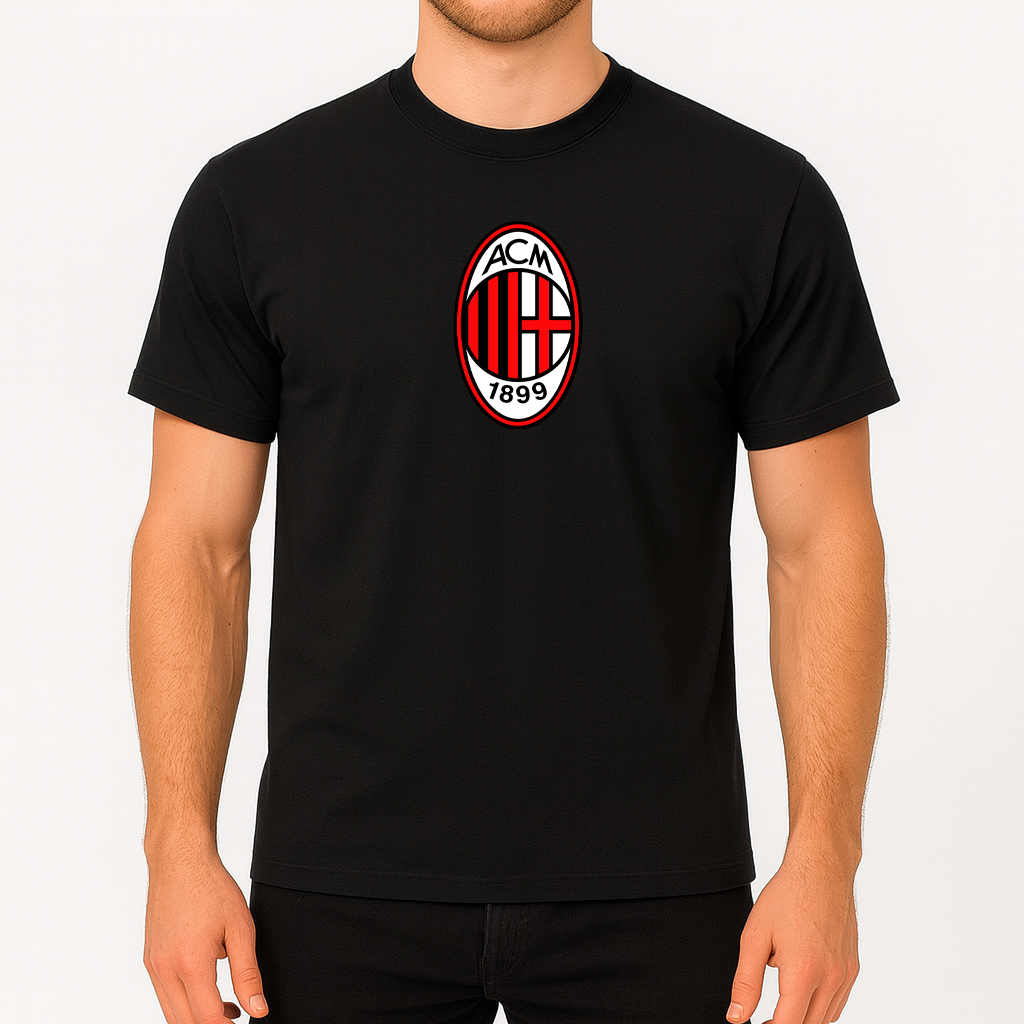 Men’s AC Milan Soccer Cotton T-Shirt