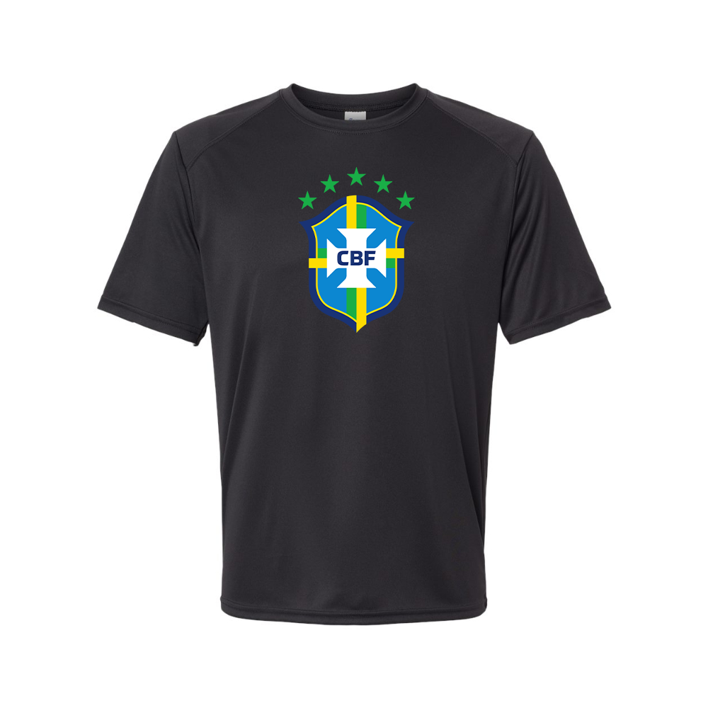 Men's Brazil National Soccer Team Polyester T-Shirt