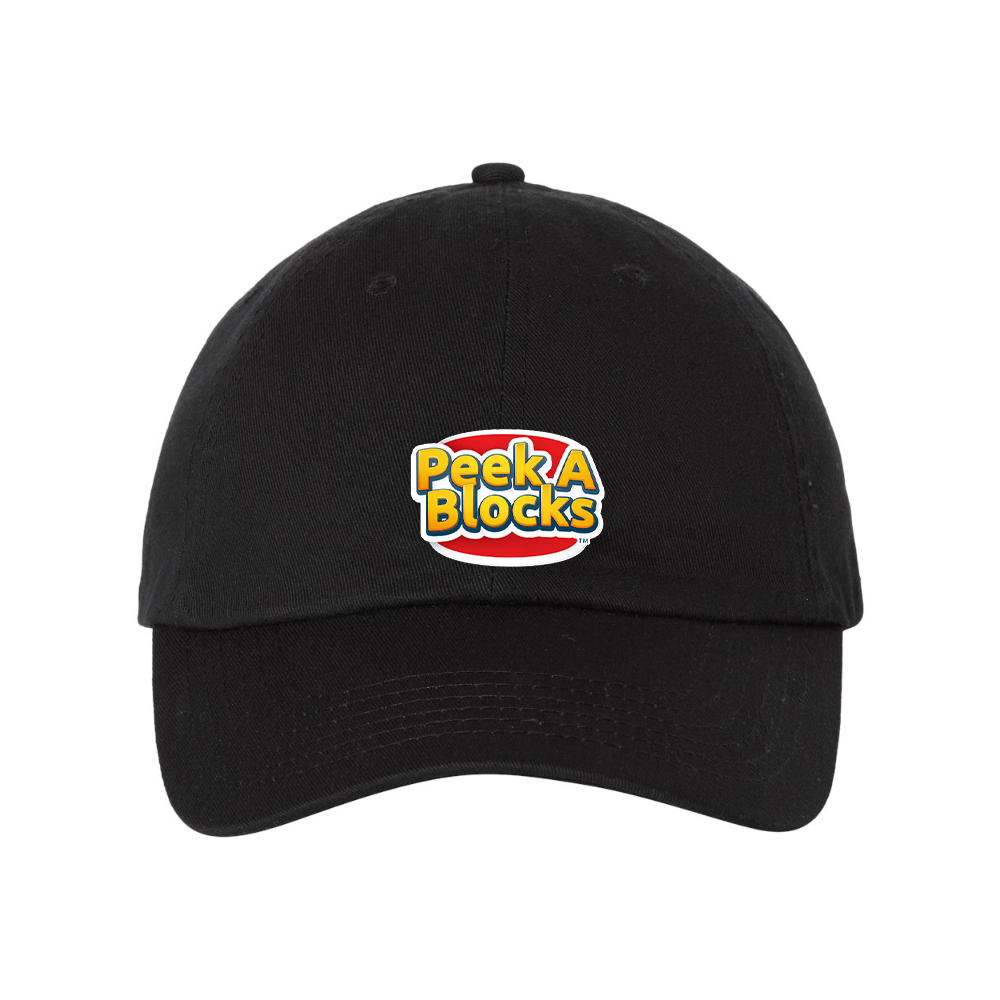 Peek A Blocks  Valucap Adult Bio-Washed Classic Dad Hat