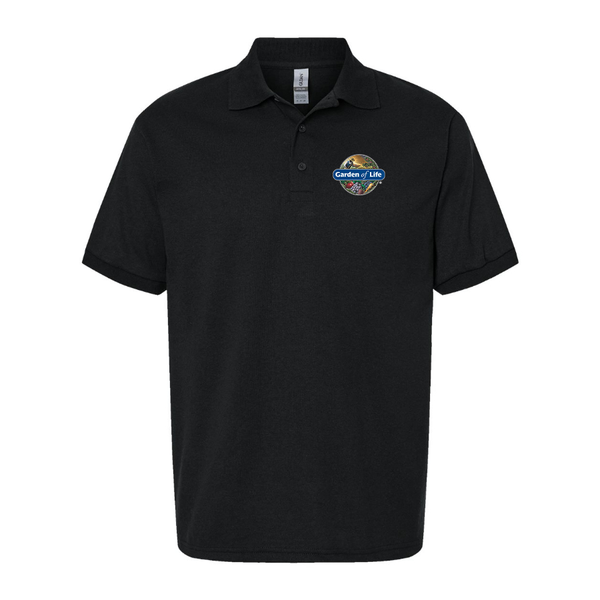 Men's Garden of Life Logo Dry Blend Polo
