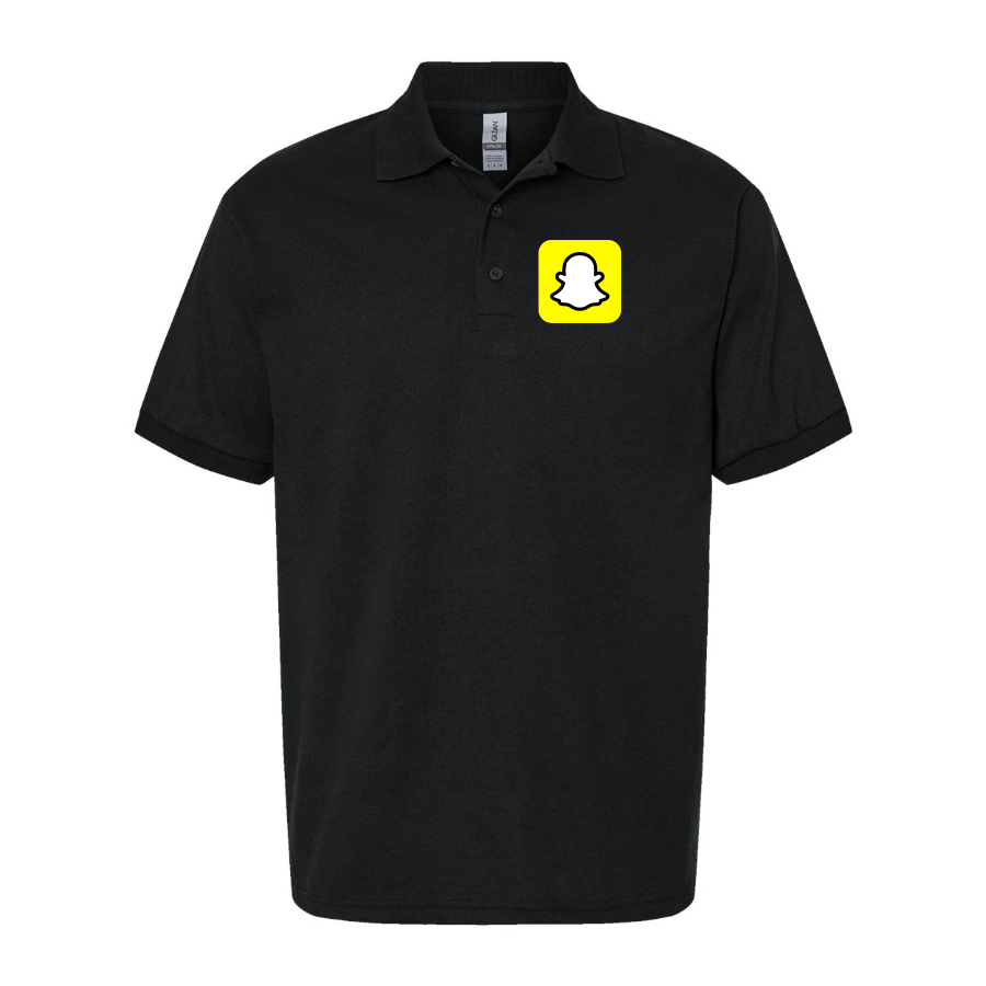 Men's Snapchat Social Dry Blend Polo