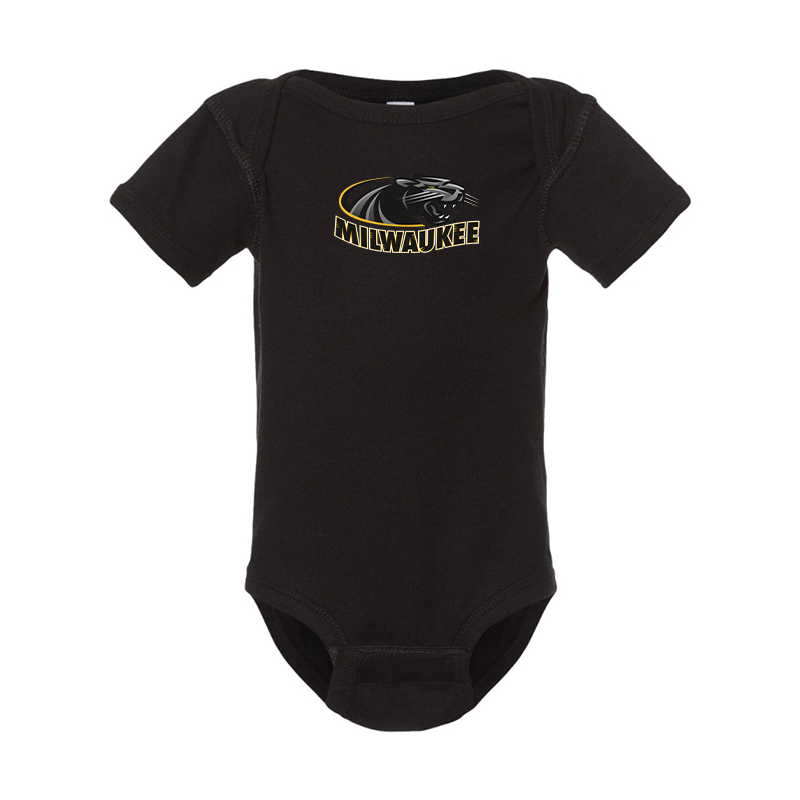 Wisconsin Milwaukee Panthers Rabbit Skins Infant Baby Rib Bodysuit