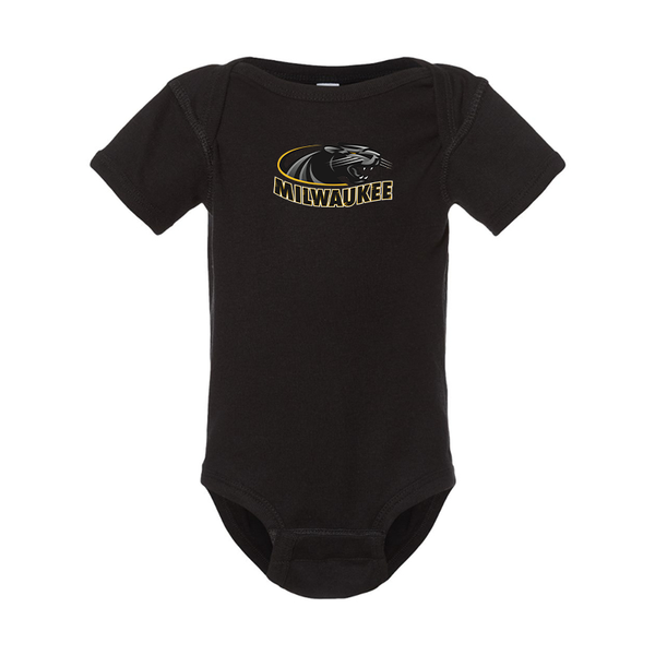 Wisconsin Milwaukee Panthers Rabbit Skins Infant Baby Rib Bodysuit
