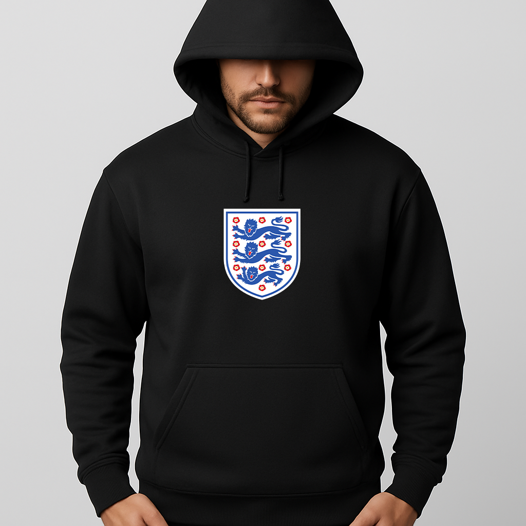 Men's England National Football Team Pullover Hoodie