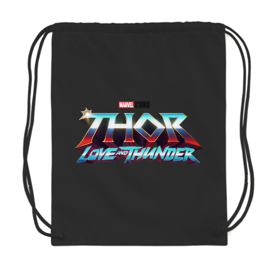 Thor Love & Thunder Superhero Drawstring Bag