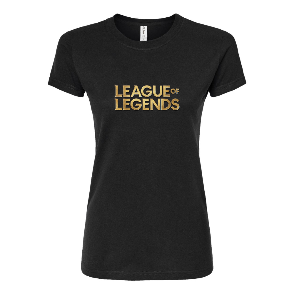 Women's League of Legends Game Round Neck T-Shirt