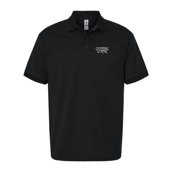 Men's  Cannibal Corpse Logo Dry Blend Polo