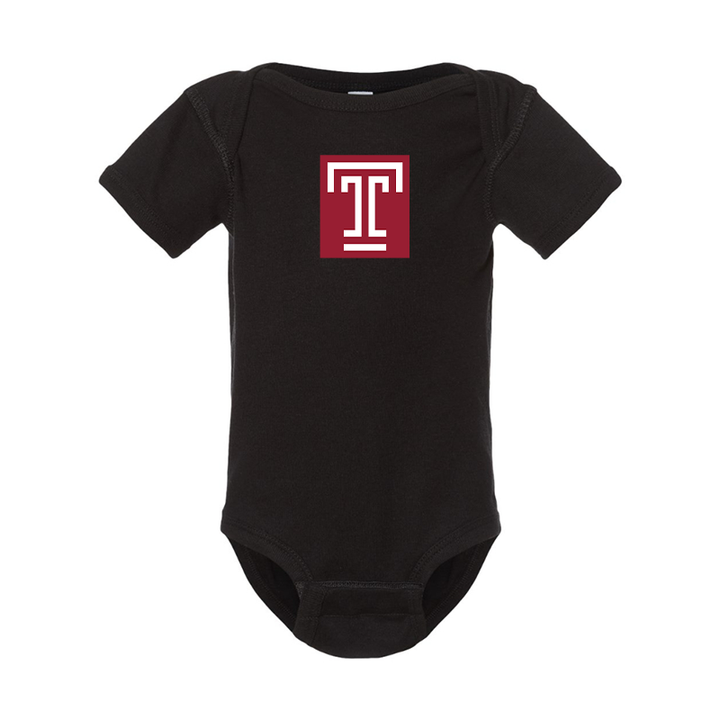 Temple Owls  Baby Romper Onesie