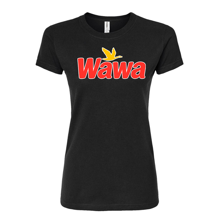 Women’s   Wawa Gas Station Round Neck T-Shirt