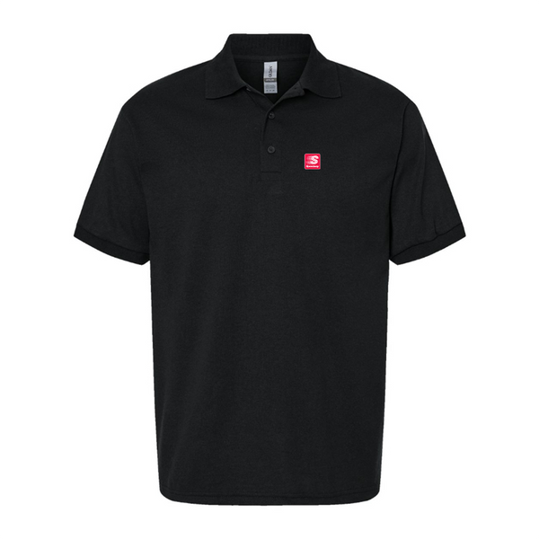 Men's Speedway Gas Station Logo Dry Blend Polo