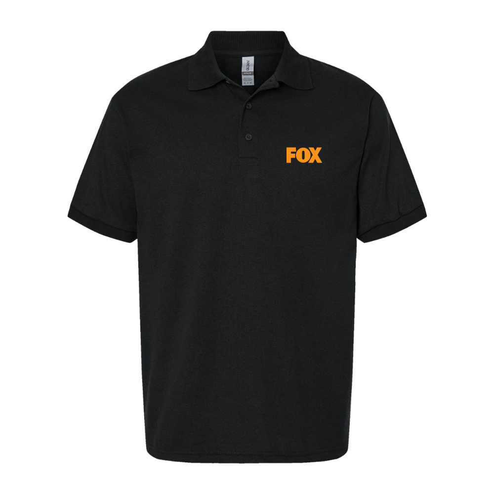 Men's Fox Dry Blend Jersey Polo - Black