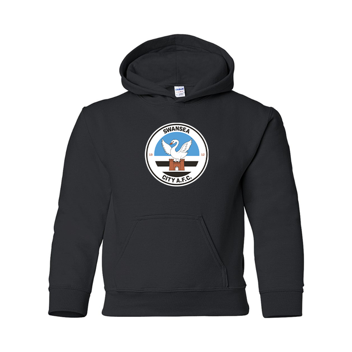 Youth Swansea City Soccer Pullover Hoodie