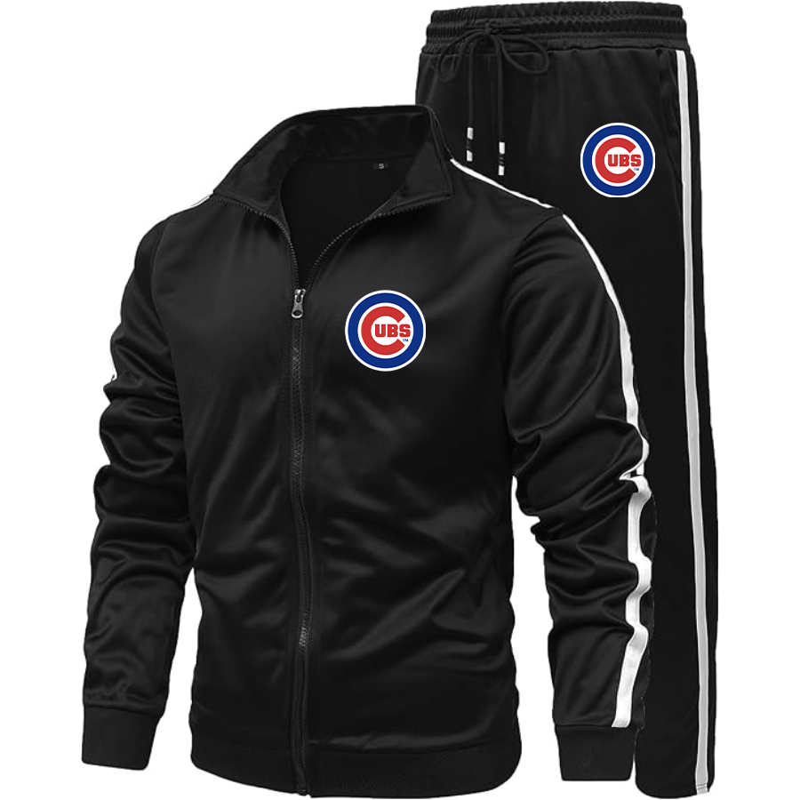 Men's Chicago Cubs Logo Dri-Fit TrackSuit