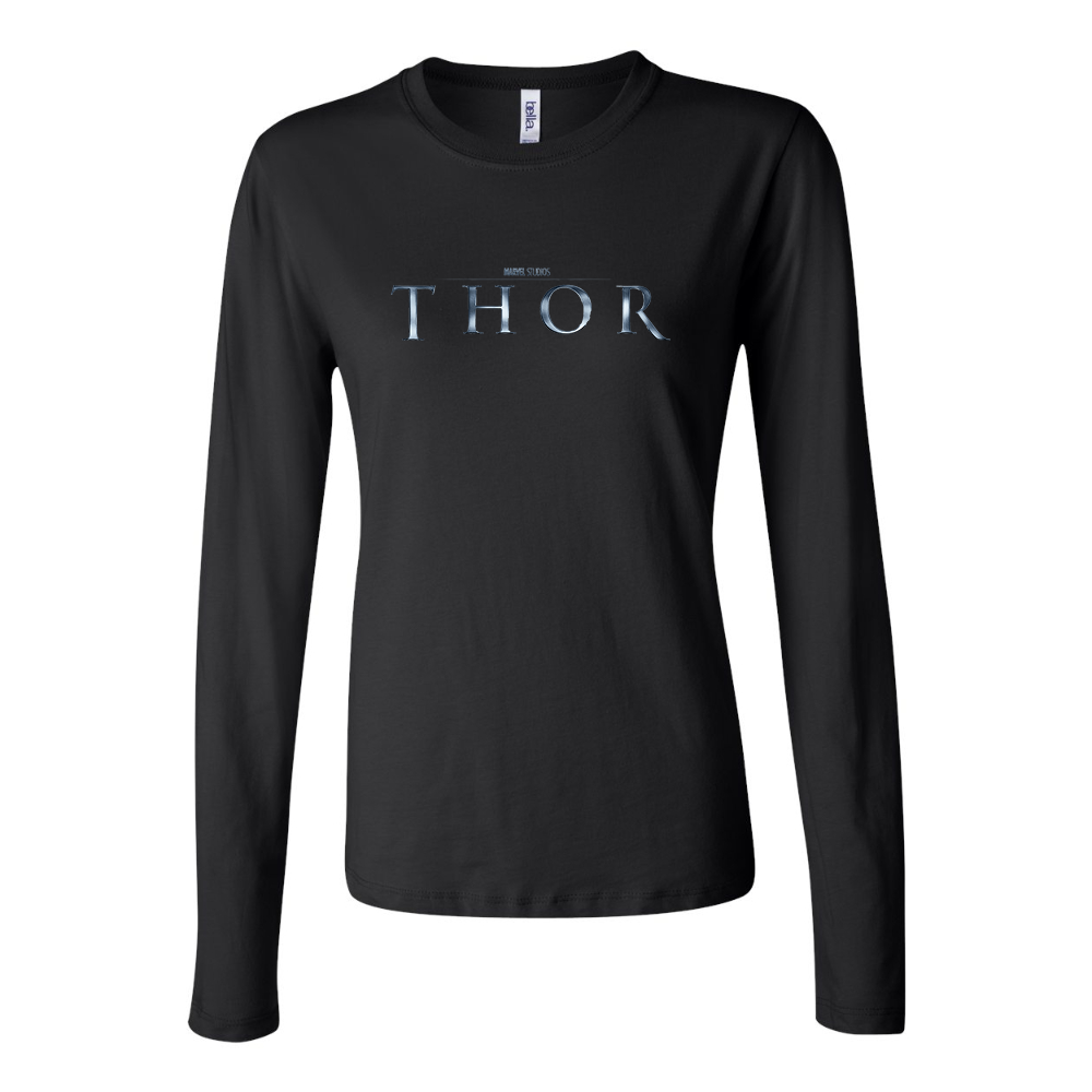 Women's Thor Marvel Superhero Long Sleeve T-Shirt