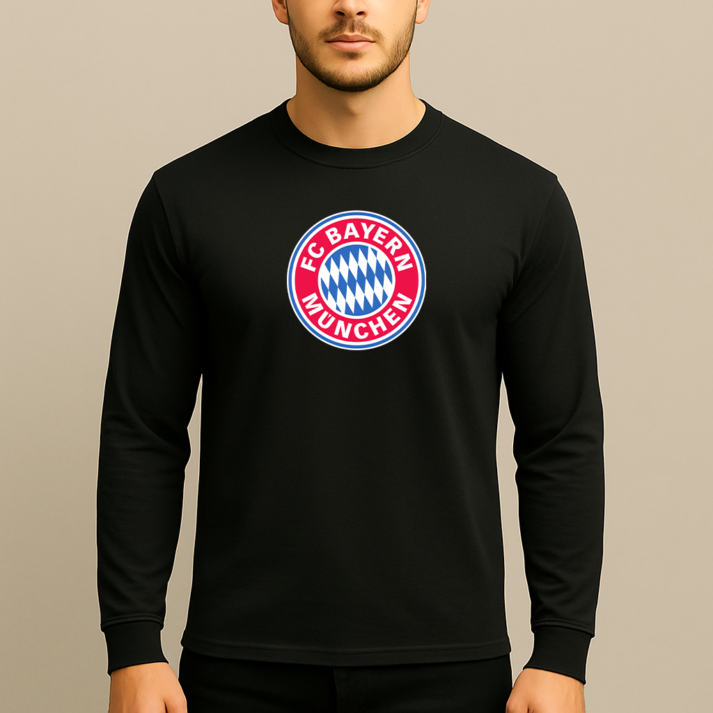 Men's F.C. Bayern Munchen Soccer Long Sleeve T-Shirt
