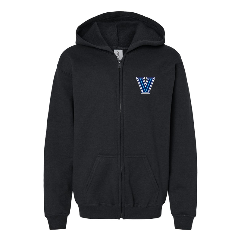 Gildan Heavy Blend Youth Villanova Wildcats Full Zip Hooded Sweatshirt