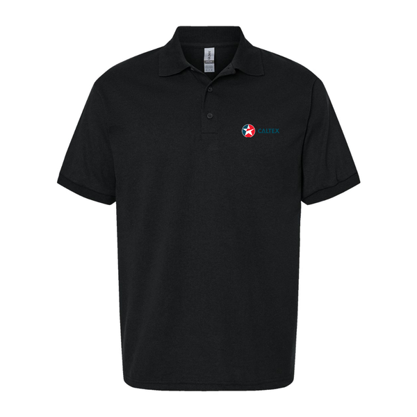 Men's Caltex Gas Station Dry Blend Jersey Polo