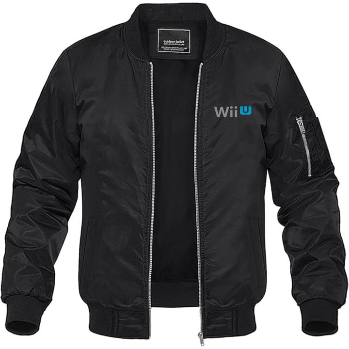 Men's Wii-U Logo Lightweight Bomber Jacket